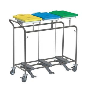 Carro para bolsas para ropa sucia