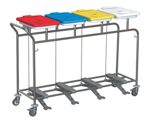 Carro para bolsas para ropa sucia