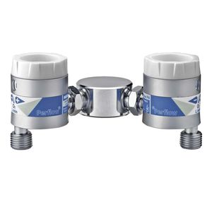 flujómetro de oxígeno / de aire / conectable / doble