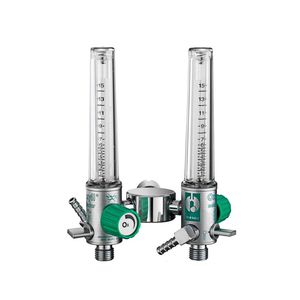 flujómetro de oxígeno / de aire / conectable / de área variable