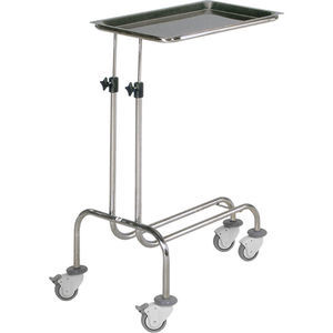 mesa de instrumentos de acero inoxidable