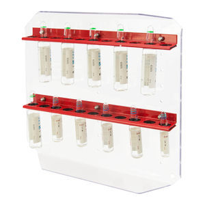 panel de soporte para ampollas de medicamento