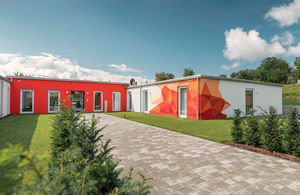 casa de cuidados modular