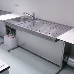 estación de trabajo de laboratorio de macroscopia