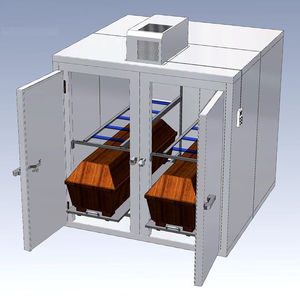cámara mortuoria frigorífica para ataúdes