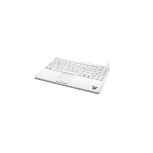 teclado médico con alfombrilla táctil