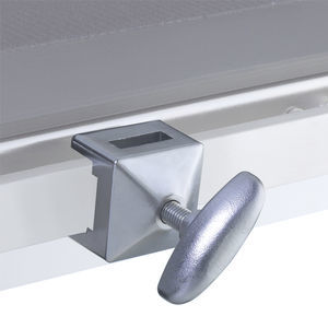 fijador para mesa de operaciones de acero inoxidable