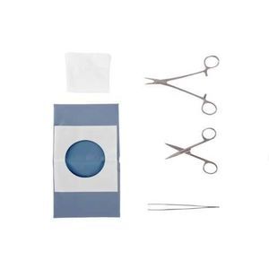 kit de instrumentos para sutura de heridas