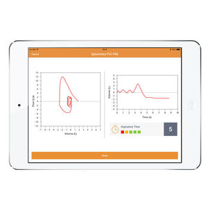 aplicación para iOS de espirometría