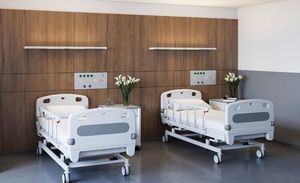 unidad médica de cabecera de pared