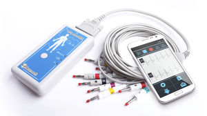 electrocardiógrafo para diagnóstico en reposo