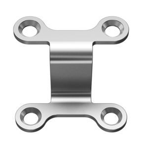placa de compresión para genioplastia
