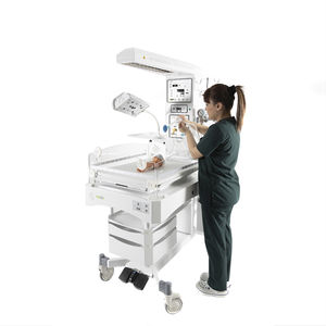 mesa de reanimación neonatal con ruedas