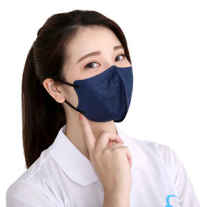 mascarilla de protección azul