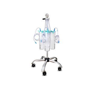 soporte para recipiente de aspiración para fluidos corporales 1