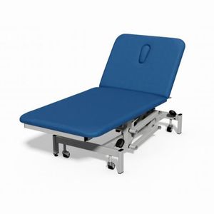 mesa de exploración eléctrica / de altura variable / con ruedas / de 2 secciones