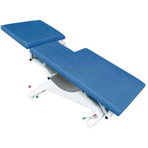 mesa de exploración para ecocardiografía / eléctrica / de altura variable / 2 secciones