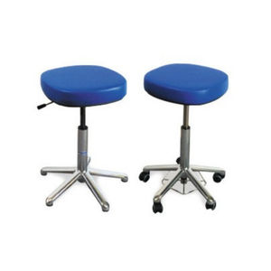 taburete para consulta médica / de altura variable / neumático / giratorio