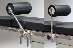 soporte para piernas para mesa de operaciones 1
