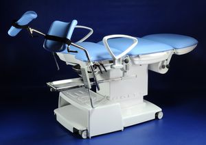 sillón de reconocimiento ginecológico