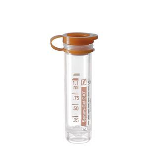 tubo de extracción para el análisis del suero