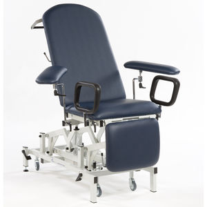 sillón para extracción de sangre eléctrico / manual / de 3 secciones / de altura variable