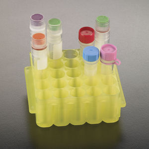soporte de laboratorio para tubos / de poliestireno