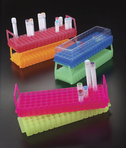 soporte de laboratorio para tubos / de poliestireno