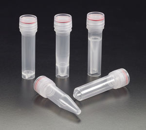 tubo de ensayo de laboratorio / para microcentrífuga / de polipropileno / criogénico