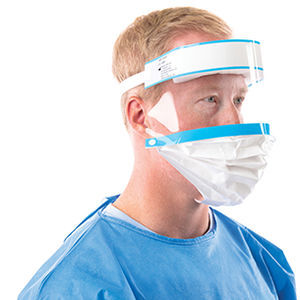 pantalla facial máscara integral