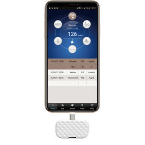 glucómetro smartphone
