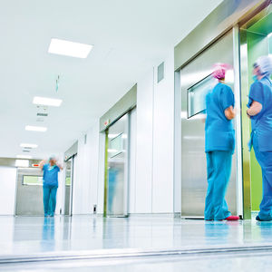 iluminación de hospital