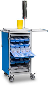 carro de dispensación de medicamentos