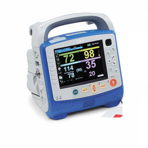 desfibrilador externo semiautomático / inalámbrico / con monitor multiparamétrico