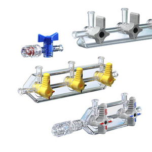 plataforma de infusión de 2 vías