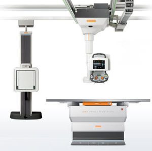 sistema de radiografía / digital / para radiografía polivalente / con brazo portatubos telescópico de techo