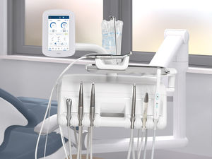 portainstrumentos para unidad dental con luz LED