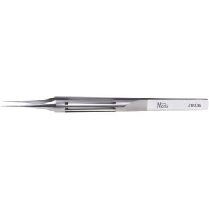 pinza para cirugía oftalmológica / recta