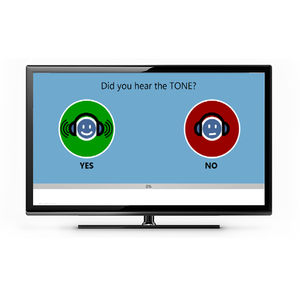 software de diagnóstico / de prueba / para audiometría / automatizado