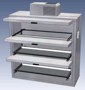 cámara mortuoria frigorífica para camillas mortuorias
