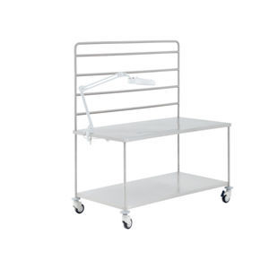 mesa de acondicionamiento de instrumental médico