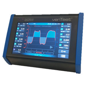 tester de presión / de caudal / para ventilador respiratorio / para estaciones de anestesia