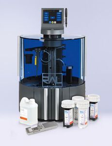 sistema de preparación de muestras automático
