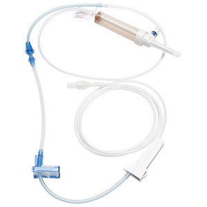 set de perfusión con conector en Y
