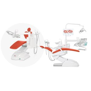 unidad de tratamiento dental con monitor