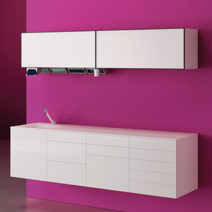 conjunto de muebles para instrumental dental