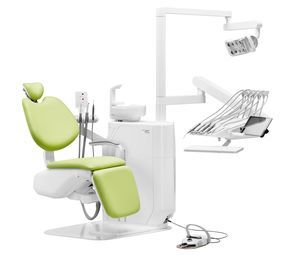 unidad dental con reposacabezas flexible