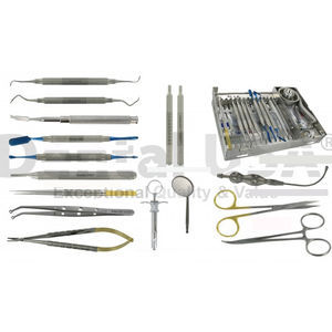 kit de instrumentos para cirugía dental