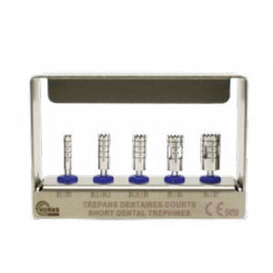 kit de instrumentos para implantología dental