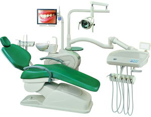 unidad de tratamiento dental con sillón